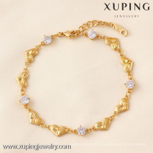 71804 Xuping мода женщина браслет с золотым покрытием